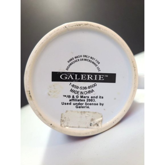 Snickers Candy Bar Coffee Mug With Rotating Basketball CUP BY GALERIE 4" , 12 OZ - Picture 7 of 7